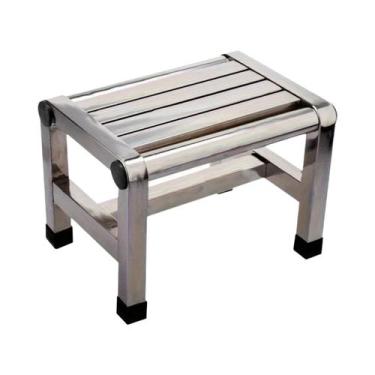 Imagem de Banqueta Multiuso De Aço Inoxidável, Durável, Grossa E Resistente Para