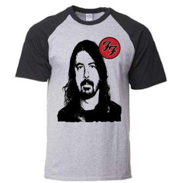 Imagem de Camiseta Foo Fighters Dave Grohl Especial - Alternativo basico, Cinza-