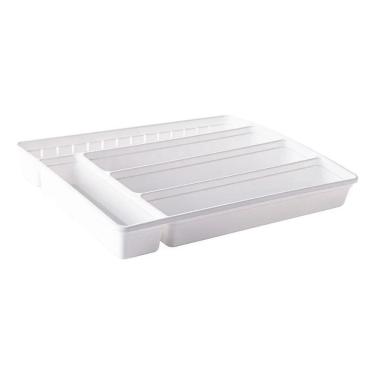 Imagem de 2X Organizador Gaveta Porta Talher 5 Divisorias Plasutil