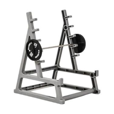 Imagem de menolana Suporte para canetas em formato de suporte para agachamento, organizador de mesa, expositor para presentes, mini para halteres, porta-lápis para