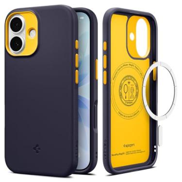 Imagem de Capa Spigen para iPhone 17, Nano Pop [MagFit] projetada para Apple iPhone 17 - Azul-marinho