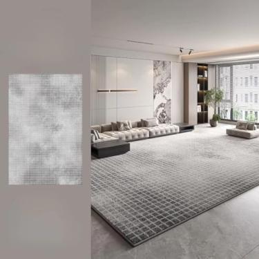 Imagem de Tapete de pelúcia para decoração de quarto, carpete grande para sala de estar, tapete grosso lavável para sala de estar, tapete de estudo macio e fofo (100x160 cm/B)