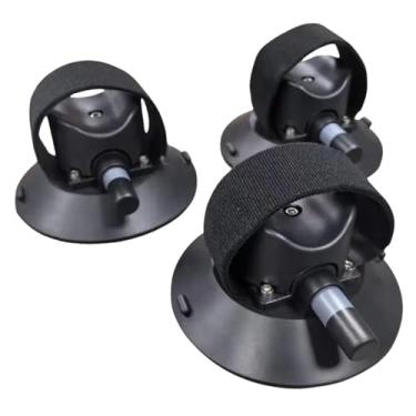 Imagem de IEUDNS Suporte para bicicleta com ventosa, conjunto de 3 peças, preto, de alto desempenho, peças de reposição, suporte estável em nylon.