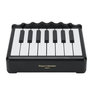 Imagem de 2025 Swift Mini Piano Calendário Piano Calendário 2025 Calendário de Mesa Com 27 Cartões Adequados para o Escritório Em Casa (BLACK)