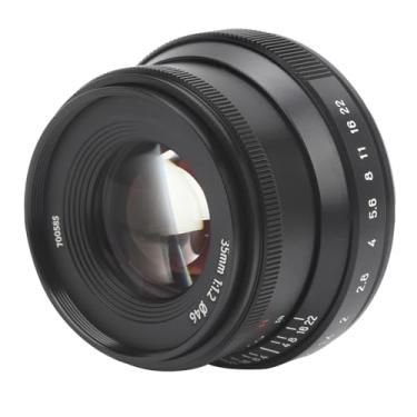 Imagem de Akozon Lente de Câmera 7 Artisans 35mm F1.2 APS-C Adequada para Z5/Z6/Z7/Z50/Z6 II/Z7 II