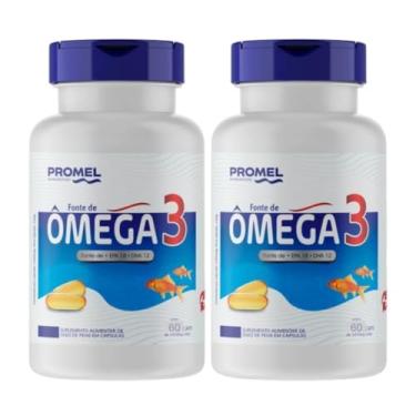 Imagem de Kit 2x Ômega 3 (EPA 540mg 360 DHA) 60 cápsulas Promel