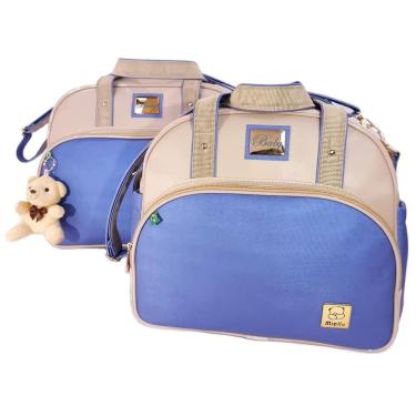 Imagem de Kit Bolsas Bebe Maternidade New Elegance Enxoval Trocador