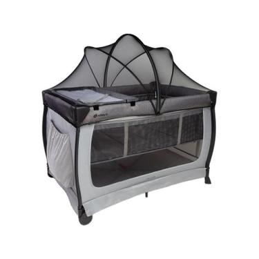 Imagem de Berço Portátil Safety 1st Falcon com Mosquiteiro até 20kg, Cinza