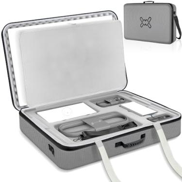 Imagem de Mwin Estojo de transporte para Starlink Gen 3 - Acessórios Starlink para V3 Dish, ideal para viagens de RV e uso ao ar livre, protege seu kit Starlink Gen 3 (cinza)