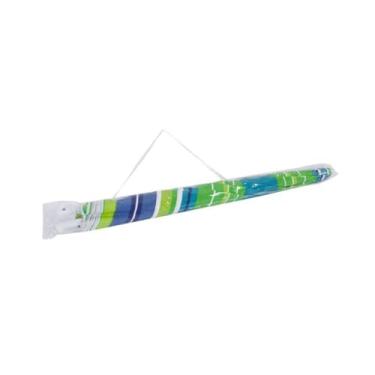 Imagem de Guarda Sol de Praia Caribe, 150cm Diâmetro, Multicolorido, Poliéster, Estrutura em Aço, Altura Regulável 117-180cm, 1kg