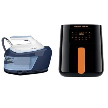 Imagem de Ferro PerfectCare 6000 + Airfryer Wi-Fi Série 5000