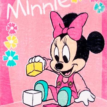 Imagem de Cobertor Raschel Disney Minnie Brincando Jolitex Multicor Infantil Poliéster