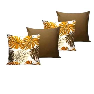 Imagem de Kit c Almofadas Cheias Decorativas pSala(COSTELA14 cTABACO)