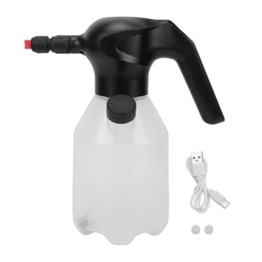 Imagem de POCREATION Pulverizador de Espuma Elétrico, Canhão de Espuma Portátil Sem Fio Recarregável Com Grande Capacidade de 2L e um Interruptor de Chave, para Irrigação de Plantas de Lavagem de (WHITE)