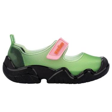 Imagem de Tênis Melissa Sprint Ballerina Verde Preto-Feminino