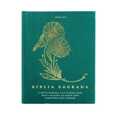 Imagem de Livro - Bíblia NVI com Espaço para Anotações, Tecido, Leitura Perfeita