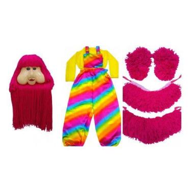 Imagem de Fantasia Fofona Completo,máscara Fechada,trenzinhodaalegria - Fofão, 4