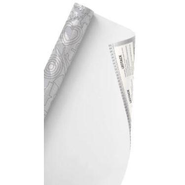 Imagem de Plastico Adesivo Leotack Colors 80 Micras 45mmx10m, Branco