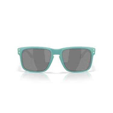 Imagem de Óculos de Sol Oakley Holbrook 0OO9102 9102AF Tam 55 / Azul - Lentes Prizm Black