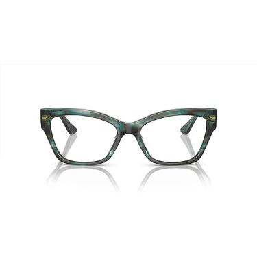 Imagem de Armação para Óculos Vogue Eyewear 0VO5523 3088 Tam 54 / Verde Havana