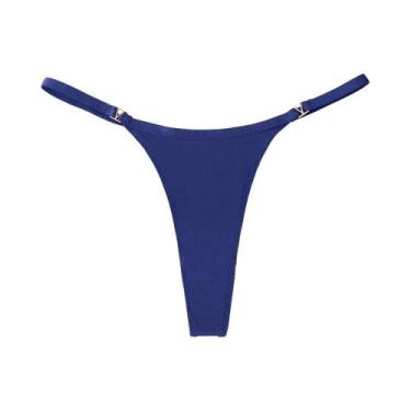 Imagem de Calcinha Sexy De Cintura Baixa Para Mulheres, Confortável, Em Algodão,