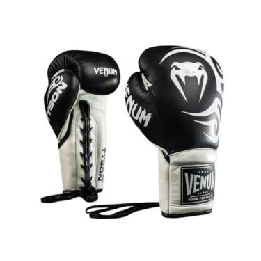 Imagem de Venum Luvas de boxe Giant 2.0 Mike Tyson Pro com cadarços - preto escuro/branco óptico - 340 g