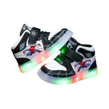 Imagem de Tênis LED Do Homem-Aranha Para Crianças Meninos E Meninas, Sneakers Ca