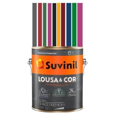 Imagem de Tinta Lousa Preto 3,2l Suvinil Lousa &Cor