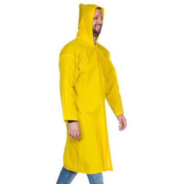 Imagem de Capa De Chuva Epi Forrada E Reforçada Amarela - Nikokit