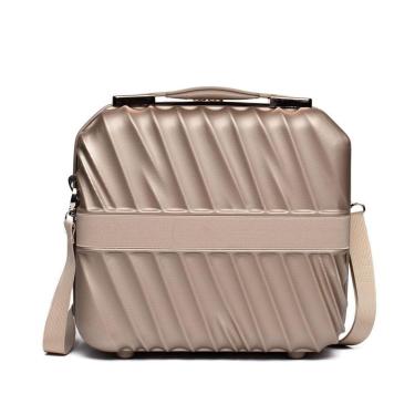 Imagem de Frasqueira Viagem Yins Rígida ABS Média Dourado-Unissex