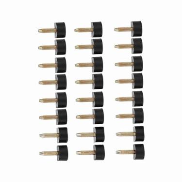 Imagem de Generic Dicas de Substituição de Salto Alto Antiderrapante Sapatos Reparação Protetor de Calcanhar para Mulher, Tpu Resistente/material de Ferro para Sapatos de Salto Alto, 24 Peças (13x13cm)