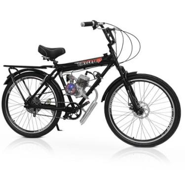 Imagem de Bicicleta Motorizada X 80cc Desmontado Aro 26 Tanque No Quadro - - Bik