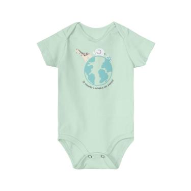 Imagem de Body Bebê Manga Curta Menino Frases Brandili-Masculino
