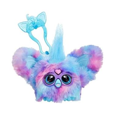 Imagem de Brinquedo Eletrônico Interativo Hasbro Furby DJ Furblets, Pelúcia De C