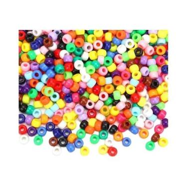 Imagem de Kit De Tranças De Cabelo Com 1602 Peças, 600 Miçangas Candy Pony, 1000