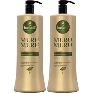 Imagem de Kit Murumuru Haskell Litro  Nutrição Intensa para Cabelos Muito Secos 