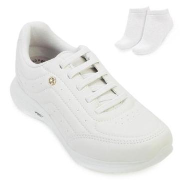 Imagem de Tênis Kolosh e Meia KL23-K8428, 35, Branco