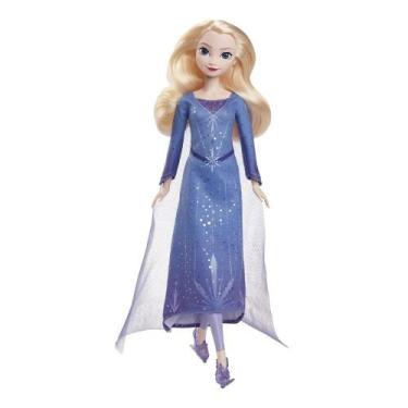 Imagem de Boneca disney frozen patinacao no gelo elsa articulada jbg53