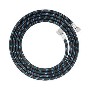 Imagem de Mangueira De Nylon Trançada Para Aerógrafo De 1,8 M Com Adaptador De C