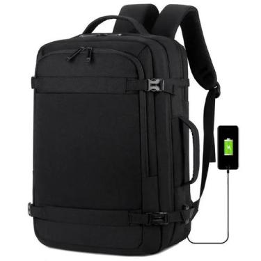 Imagem de Mochila Executiva Confortavel Multifuncional Expansível Luke