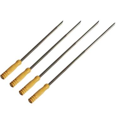 Imagem de Espeto Simples para Carne de Churrasco 65 Cm - ARAMEFER