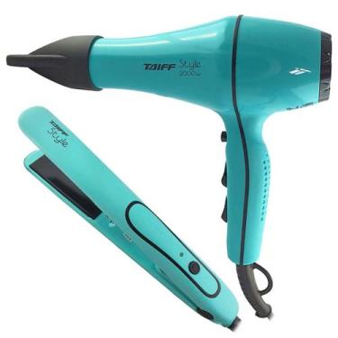 Imagem de KIT Secador 2000w Style + Prancha 210Cº Style - Taiff, 220V