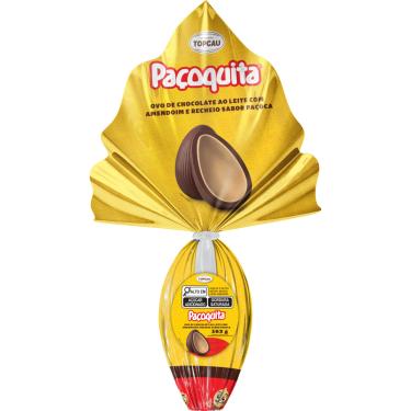 Imagem de Ovo de Páscoa Marilan Paçoquita Dupla Camada 162g com Amendoim