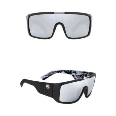 Imagem de Óculos De Sol Polarizados Masculinos De Peça Única Com Hastes Grandes 