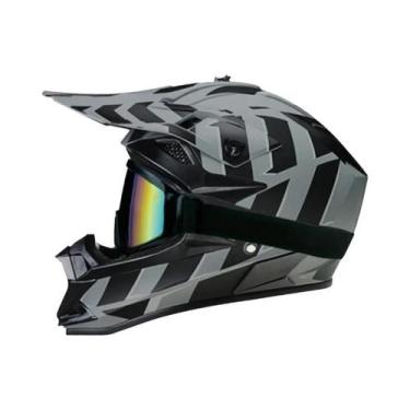 Imagem de Capacete De Motocross Unissex Para Adultos E Crianças, Certificado DOT