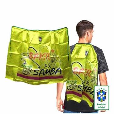 Imagem de Copa Do Mundo Capa Do Brasil 140x90cm Adulto Torcedor Cbf - SIID SIST