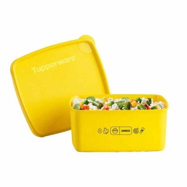 Imagem de Pote Hermético Tupperware Jeitosinho 400ml, 400ml, Amarelo