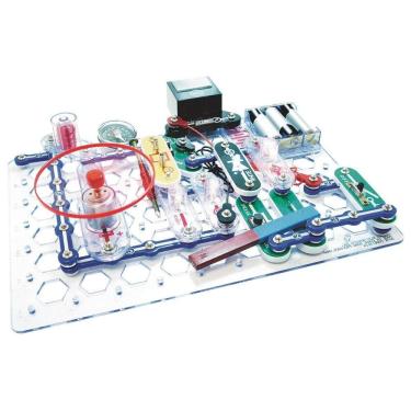 Imagem de Snap Circuits STEM – Kit Educacional de Eletrônica com Mais de 85 Projetos para Criança...
