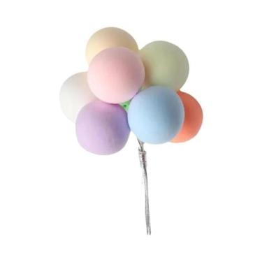 Imagem de Topo De Bolo Unicórnio Arco-Íris Para Crianças, Decoração De Festa De 