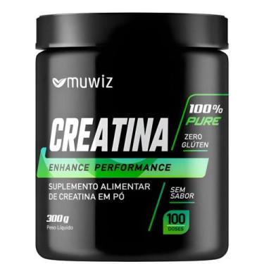 Imagem de Creatina Monohidratada Muwiz Enhance Performance em Pó 300g Força, Ene